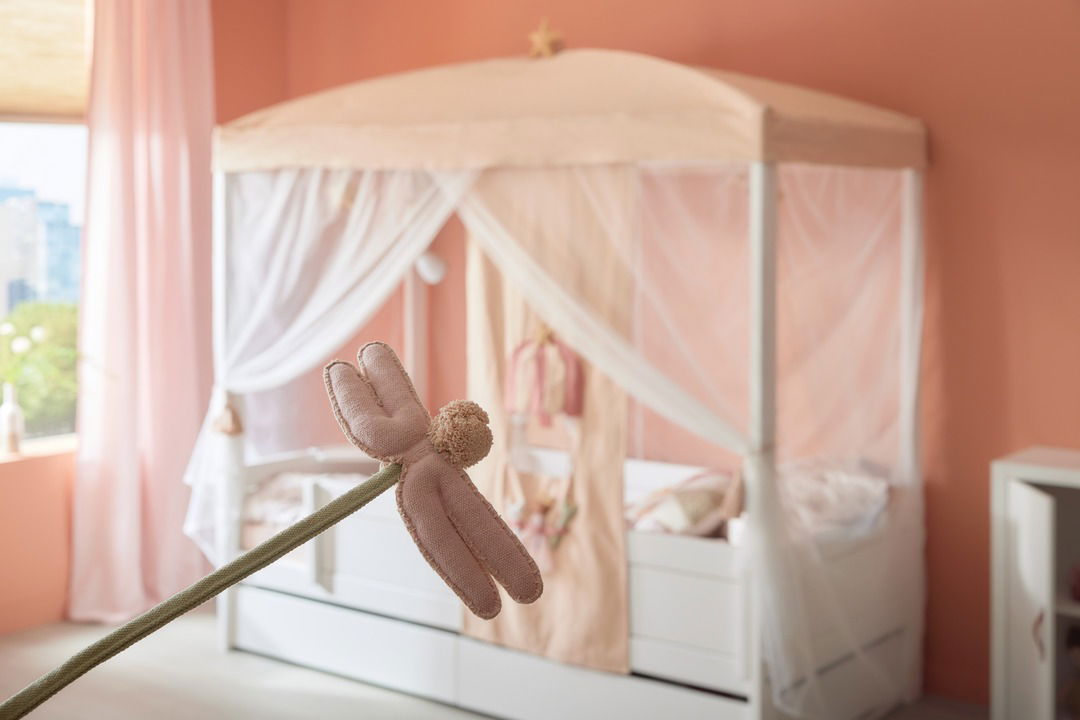 Rückwand mit Taschen Fairy Theatre für Himmelbetten