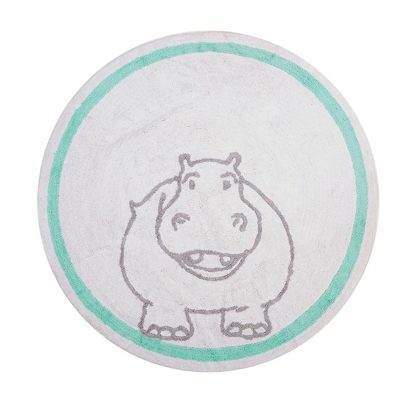 Teppich Hippo 140 cm rund