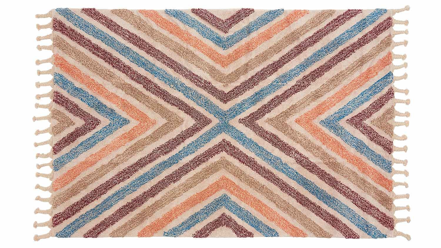 Teppich Equis 140 x 200 cm (bunte Linien)