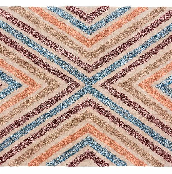 Teppich Equis 140 x 200 cm (bunte Linien)