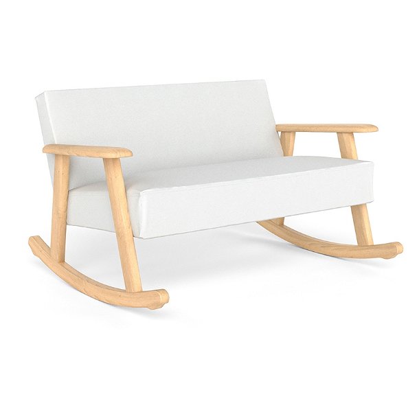 Kleinkinder Schaukelsofa Fino in weiß/natur