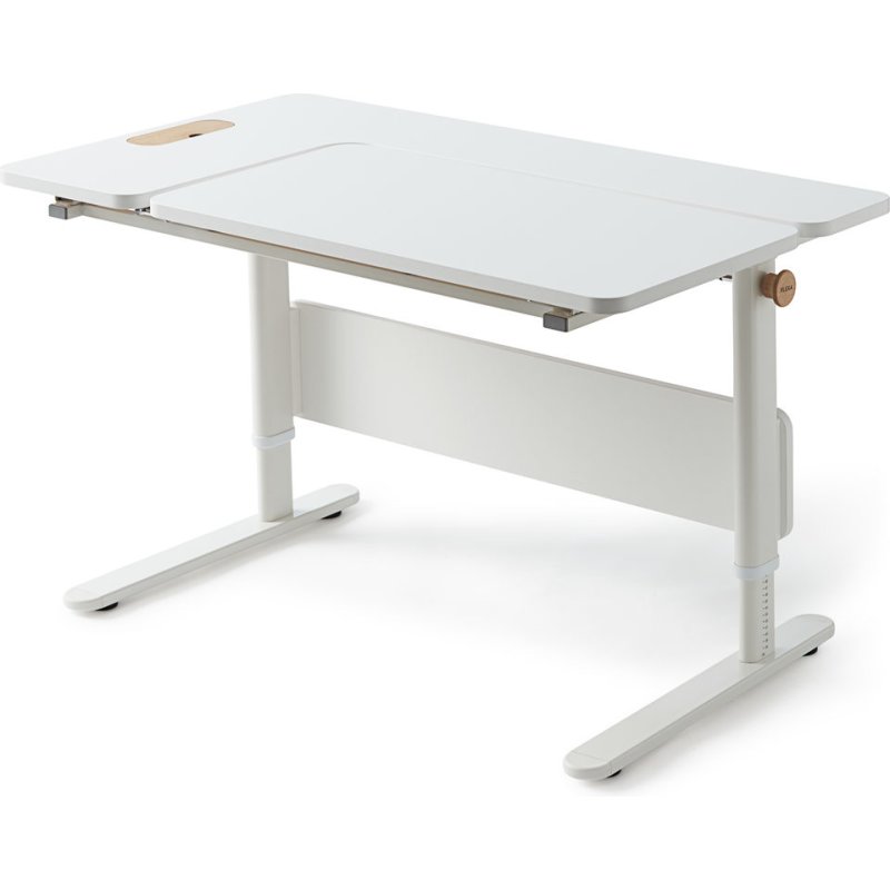 Study MOBY Right Up Schreibtisch 120 x 70 cm deckend Weiss *Abverkauf*