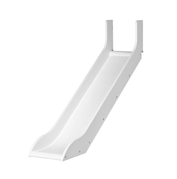 White Rutsche für halbhohe Betten, weiß