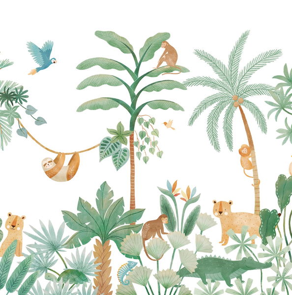 Fototapete Abenteuer im Dschungel