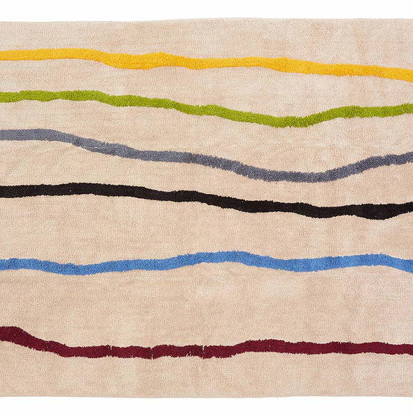 Teppich Lineas 140 x 200 cm (bunte Linien)