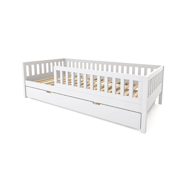 Einzelbett Lilly mit Flachsprossen (90 x 200cm)