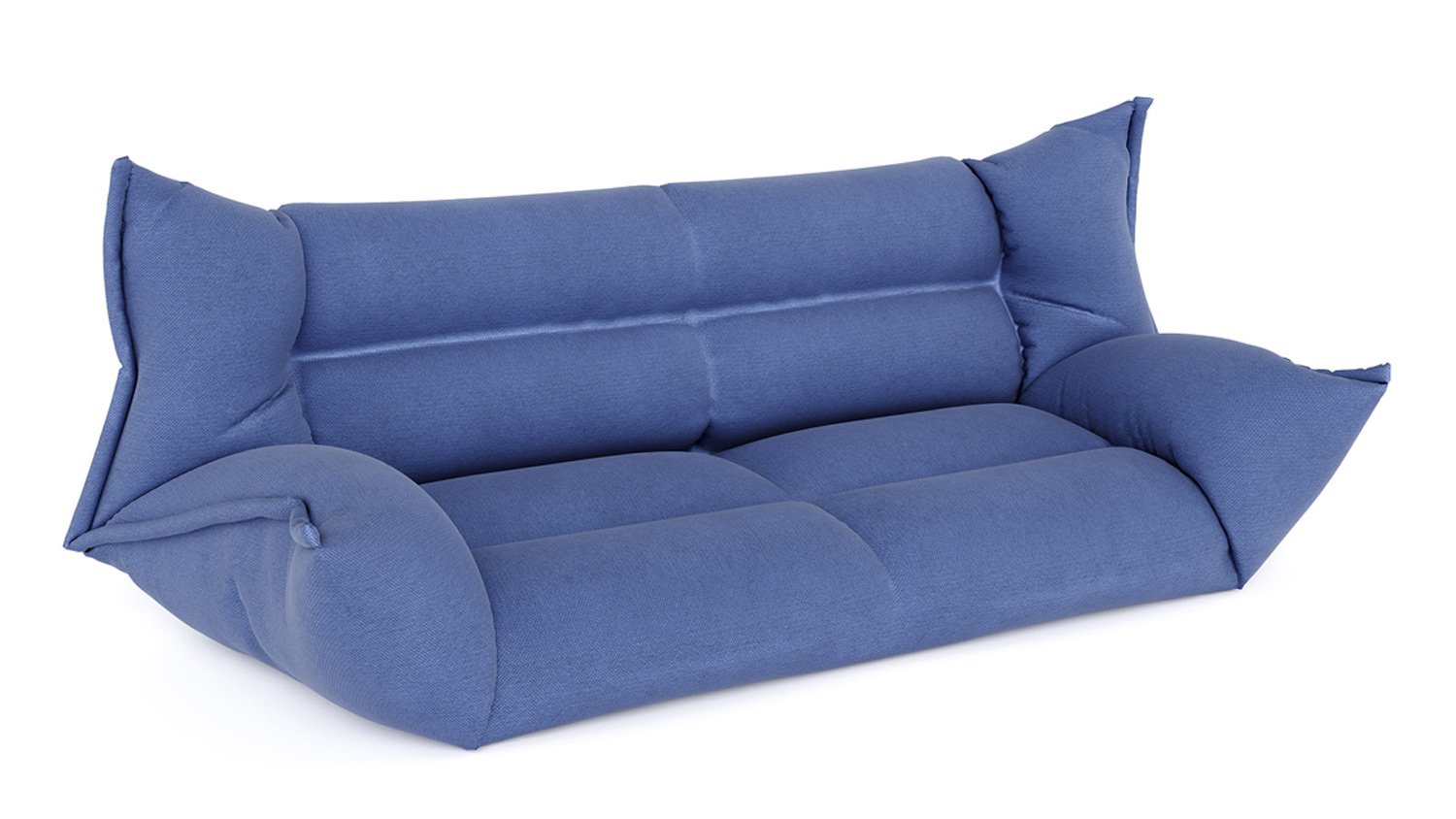 Kindersofa Jona blau