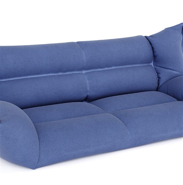 Kindersofa Jona blau