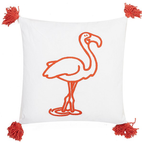 Kissen Flamingo 45 x 45 cm