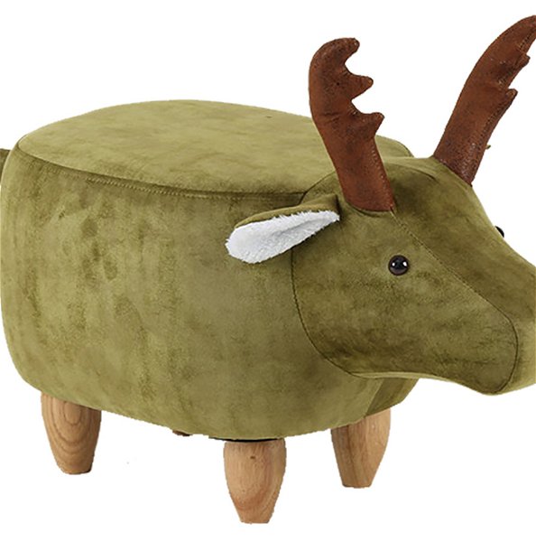 MyAnimalCube Sitzhocker Elch Erik grün