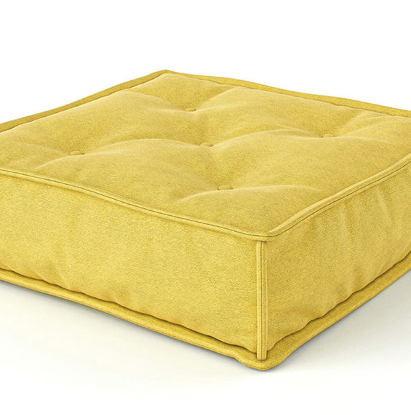 MyColorCube Kinder-Sofa Kissen gelb