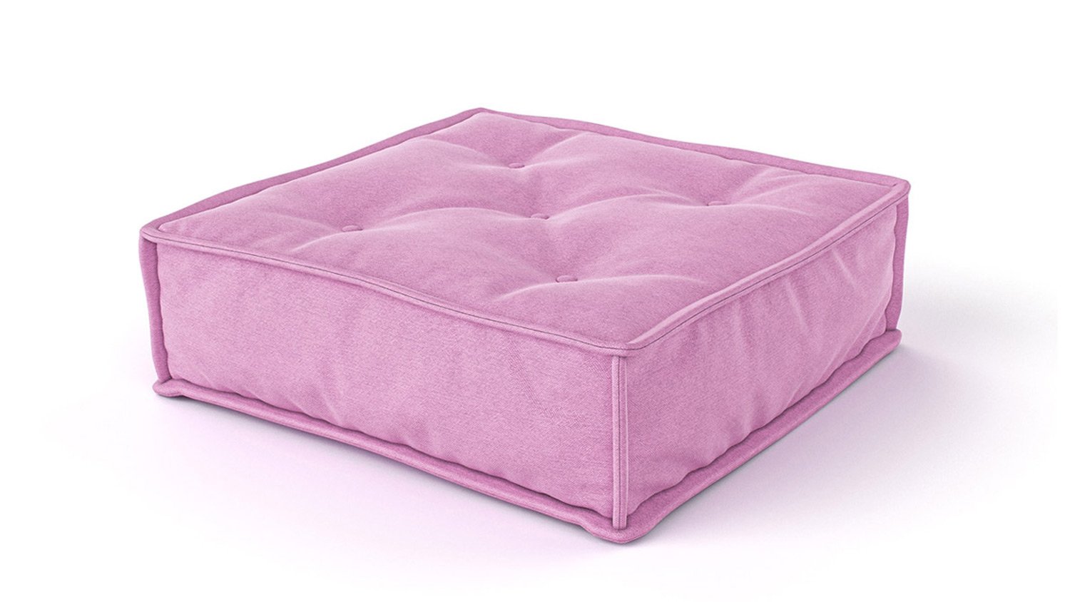 MyColorCube Kindersofa  / Sitzkissen flach in rosa