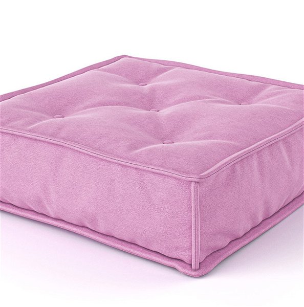 MyColorCube Kindersofa  / Sitzkissen flach in rosa