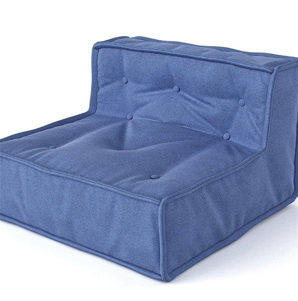 MyColorCube Kinder-Sofa Sitz Mitte blau