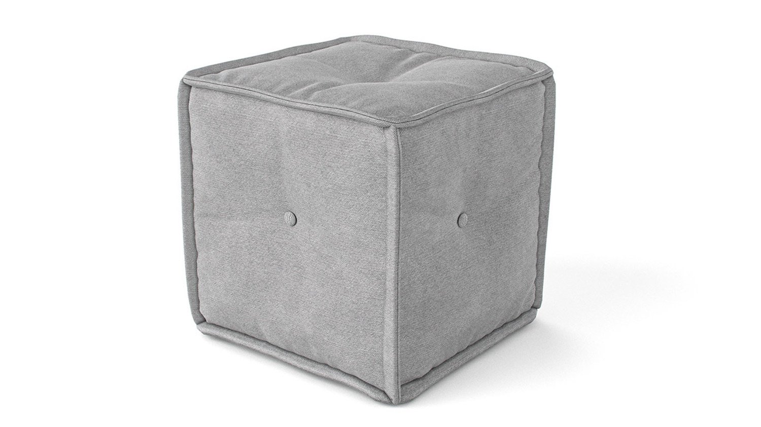 MyColorCube Kinder-Sofa Würfel grau
