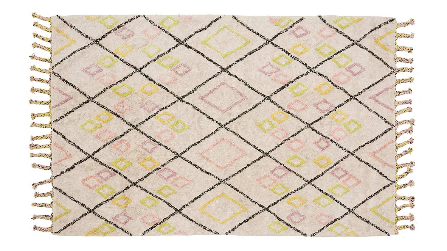 Teppich Rombos 140 x 200 cm (Rautenmuster)