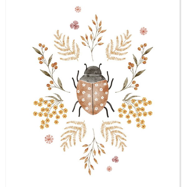 Poster Der Marienkäfer