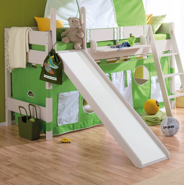 Spielvorhänge/Torwandset mit Fenster (für 120/125 cm Betten)