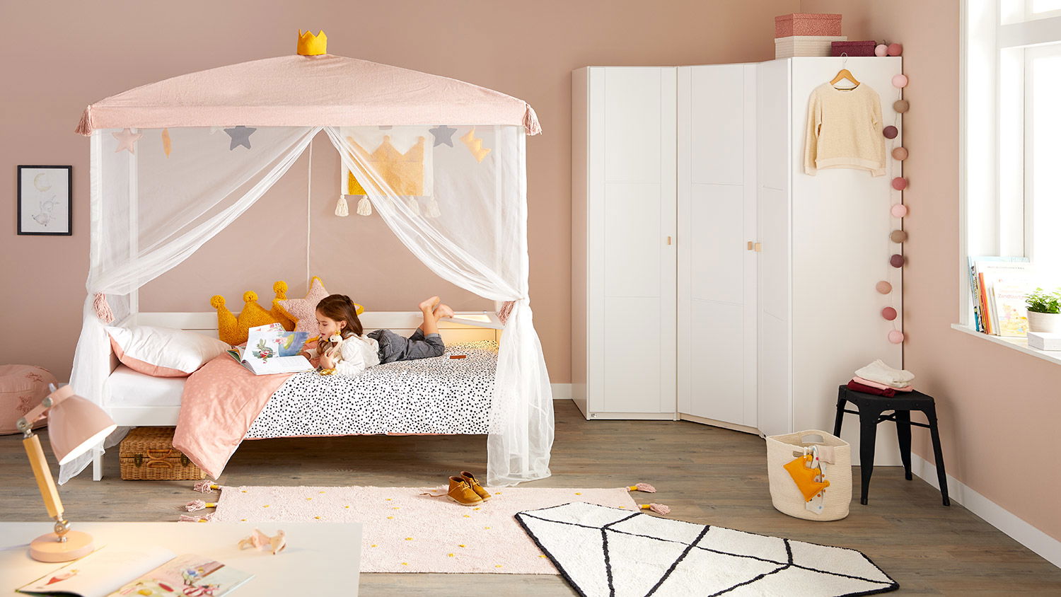 Teppich Princess Dots by Lorena Canals, 100 x 180cm 