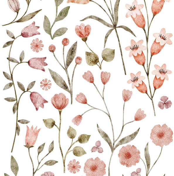 Wandsticker Hübsche Blumen