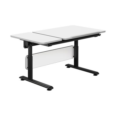 Diego GT Schreibtisch in schwarz/Kreideweiß, B 130 cm Diego GT Schreibtisch in schwarz/Kreideweiß, B 130 cm