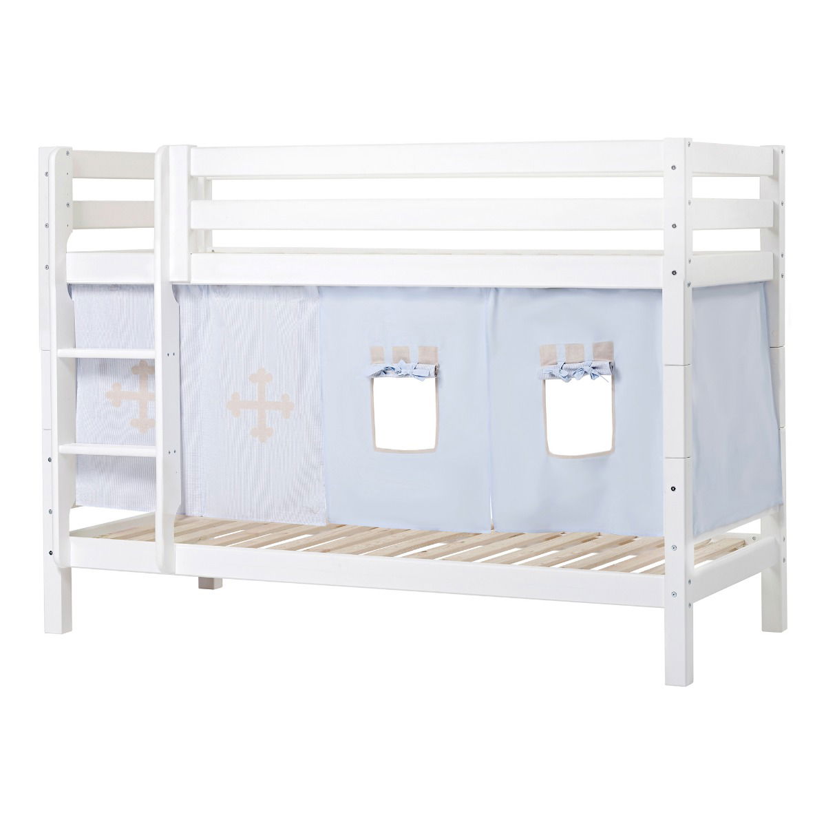 BUNDLE ECO Luxury Etagenbett 90x200 cm mit FAIRYTALE KNIGHT-Vorhang