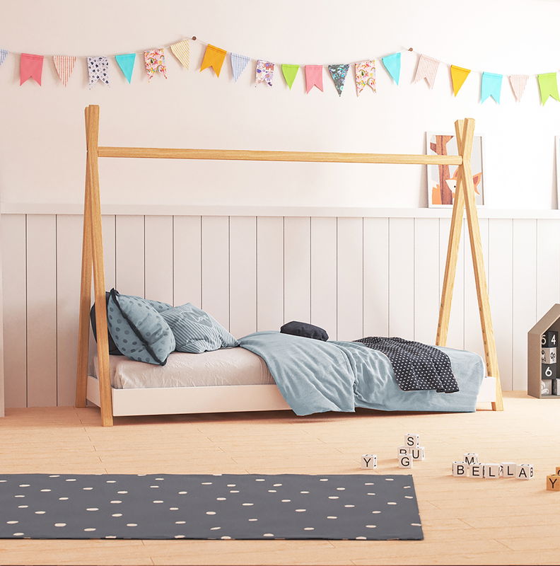 Tipi Bett Bella, offen (Abbildung ähnlich) Tipi Bett Bella, offen (Abbildung ähnlich)