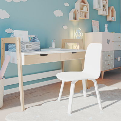 Kinderstuhl Fino, weiß (für Kinder ab 3 Jahren) Kinderstuhl Fino, weiß (für Kinder ab 3 Jahren)