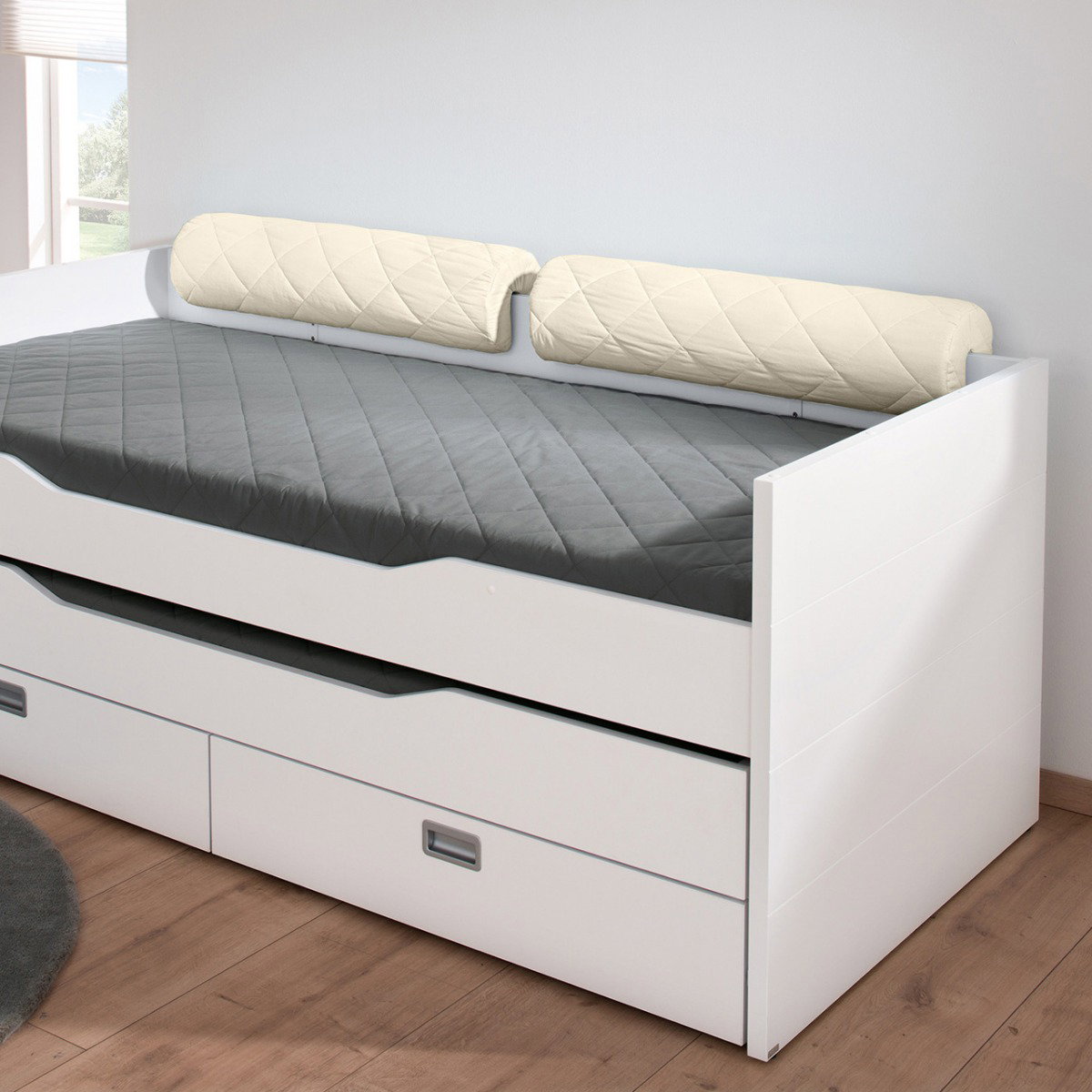 Comfortrolle zum aufstecken, Baumwolle (Baumwolle Beige)