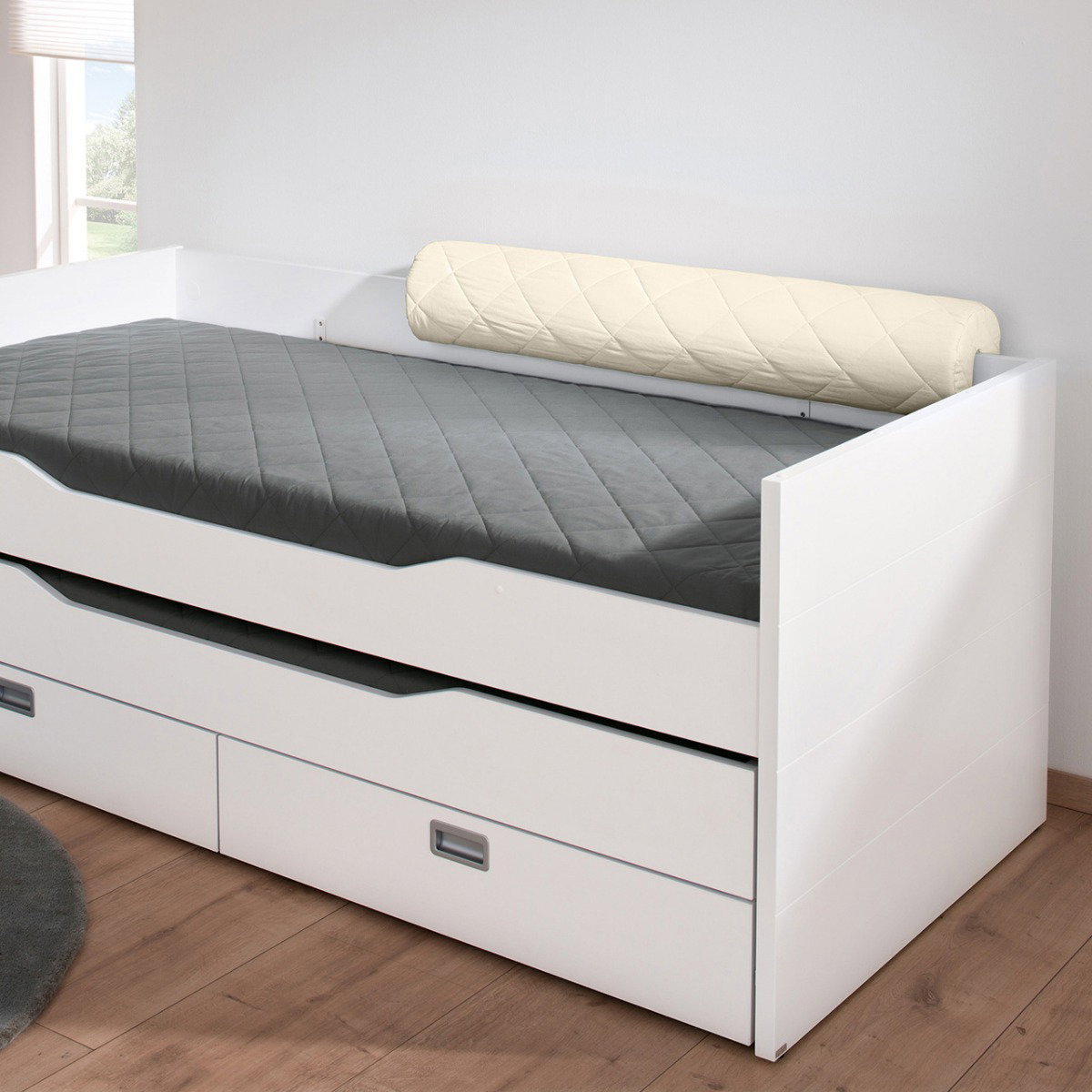 Comfortrolle L zum aufstecken 115cm Baumwolle (Baumwolle Beige)