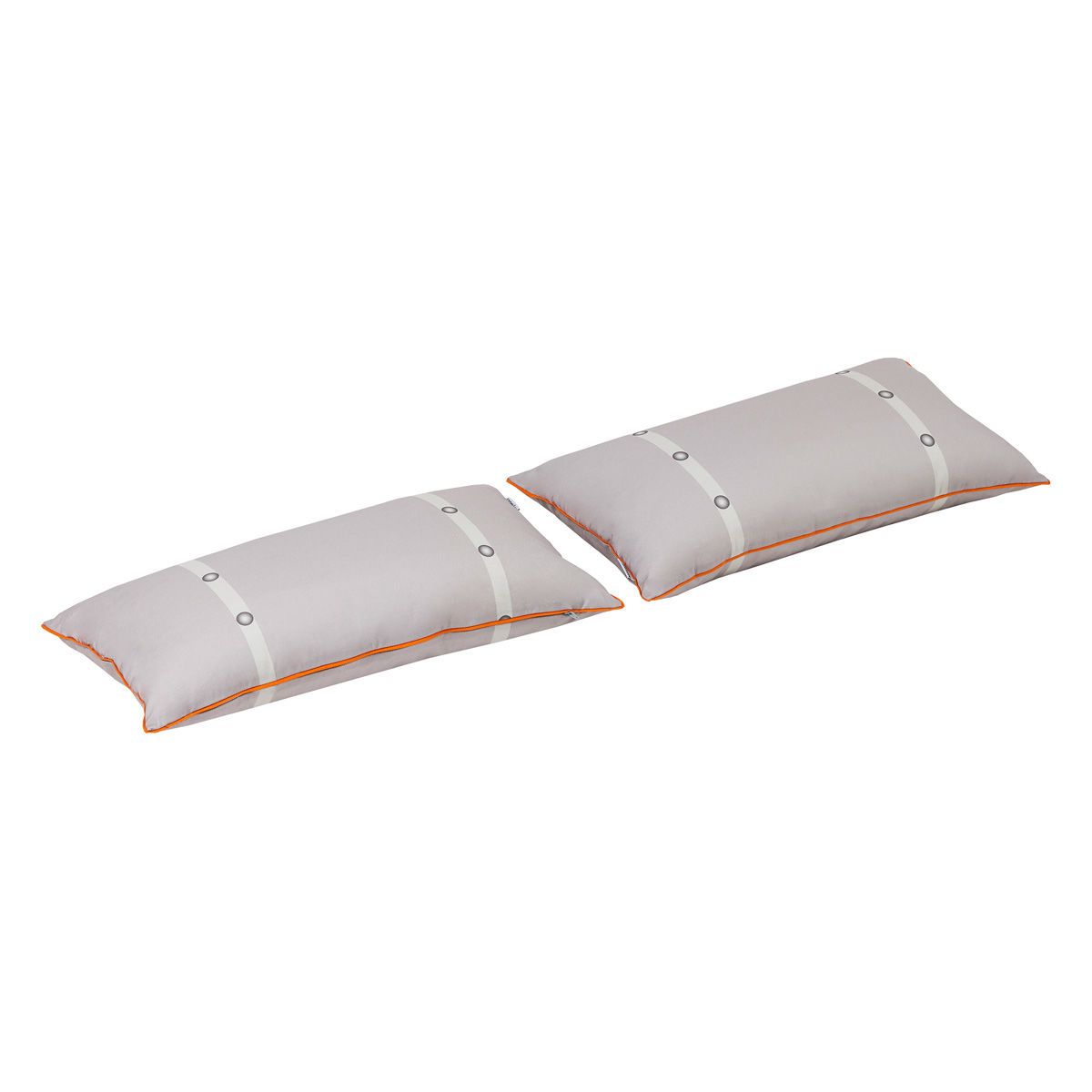 Hoppekids Kissen-Set CONSTRUCTION 2 gleiche Kissen, 30x65 cm