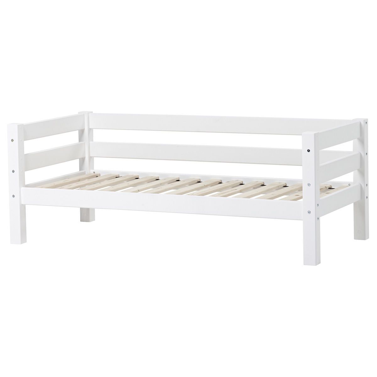 Hoppekids Juniorbett ECO Luxury 70x160 cm wei&szlig; - viel Zubeh&ouml;r w&auml;hlbar