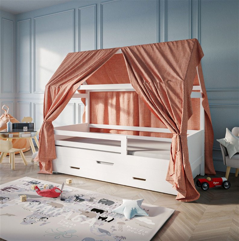 Betthimmel für Hausbett Maya Betthimmel für Hausbett Maya