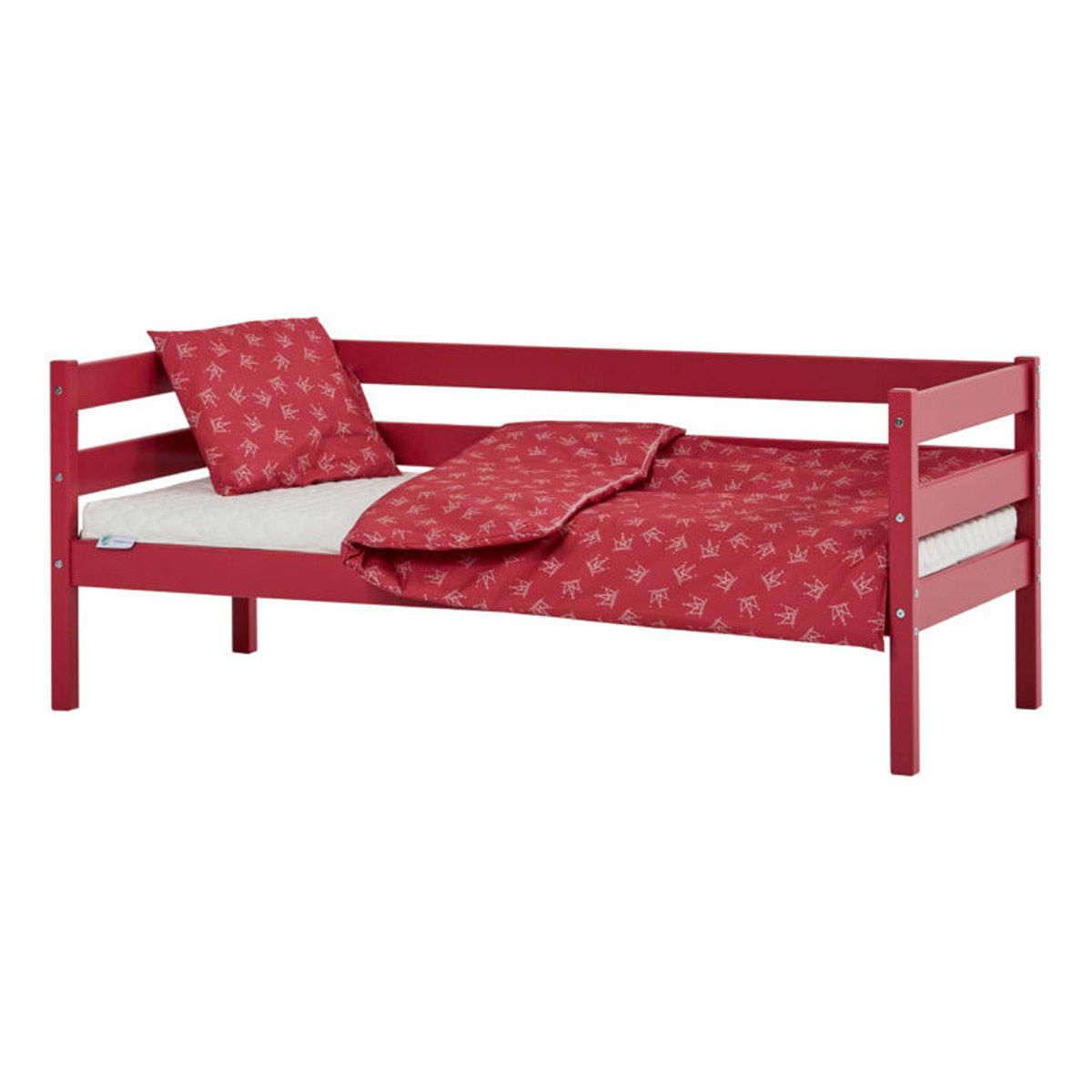 Hoppekids ECO Comfort Juniorbett Baroque Rose Kinderbett in 70 x 160 cm