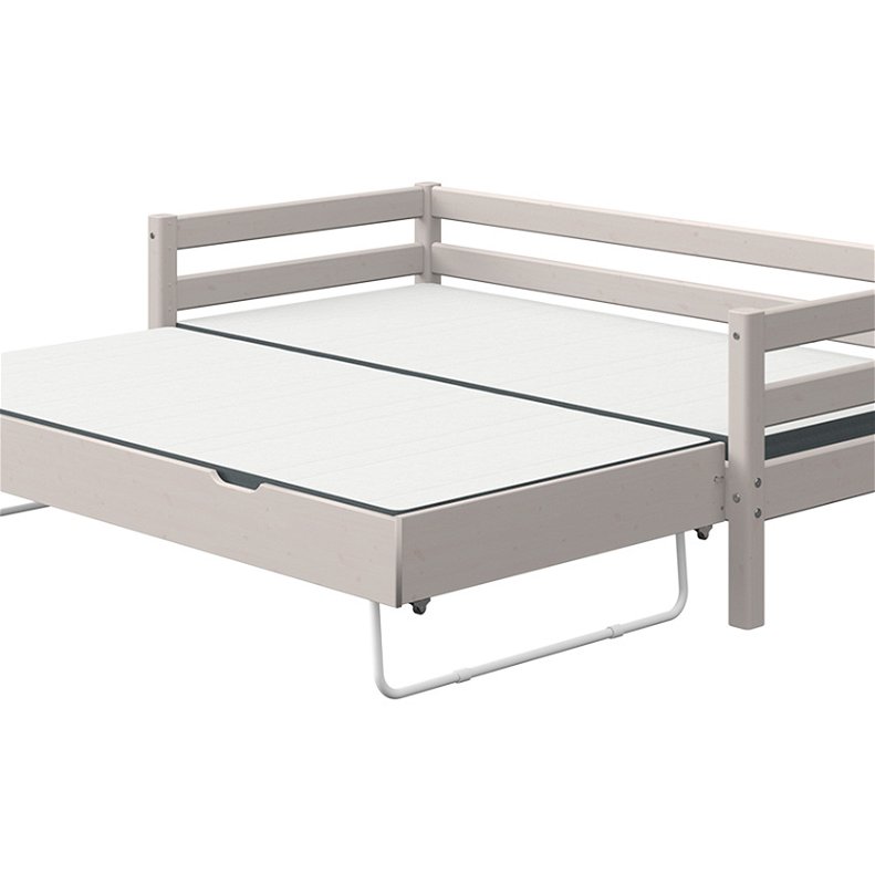 Classic Einzelbett mit Gästebett in whitewash, 90 x 190 cm Classic Einzelbett mit Gästebett in whitewash, 90 x 190 cm