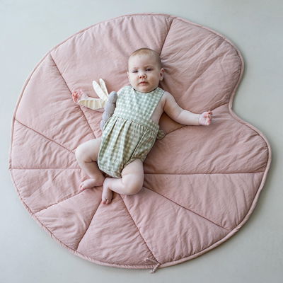 Waschbare Krabbelmatte Seerose Rosa Waschbare Krabbelmatte Seerose Rosa