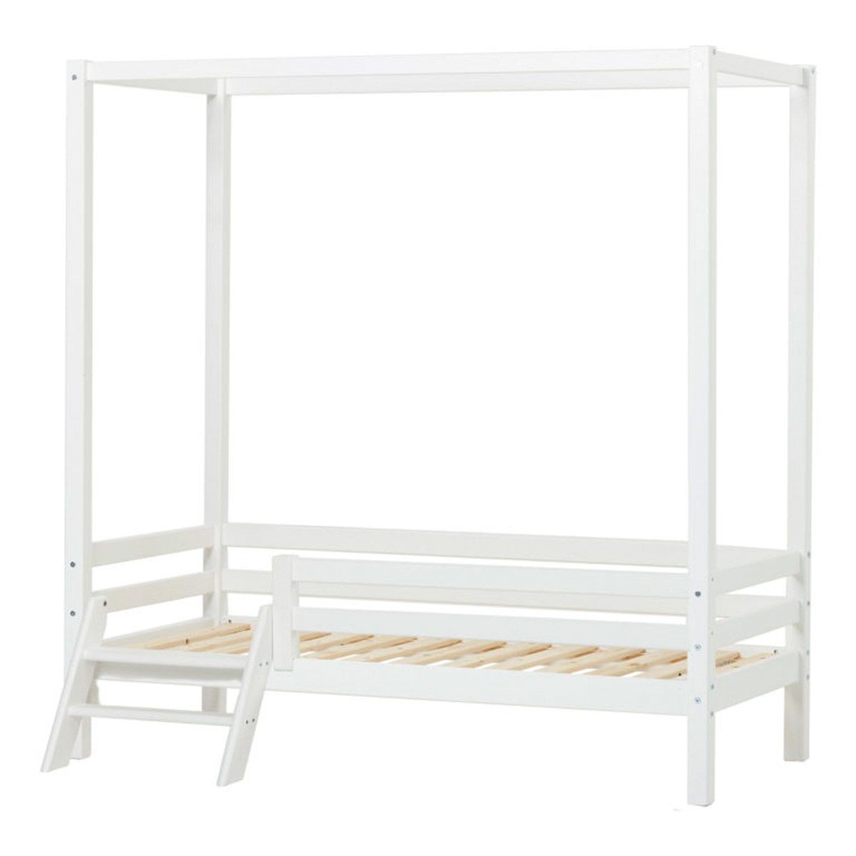 Hoppekids Himmelbett ECO Dream mit Leiter weiß 70x160 cm