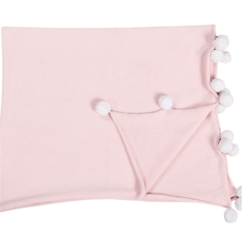 Kuscheldecke Bubbly in Soft Pink von Lorena Canals