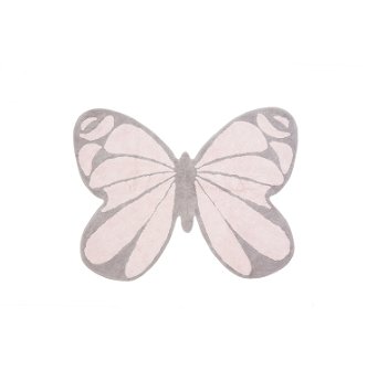 Teppich Schmetterling Butterfly rosa 120 x 160 cm