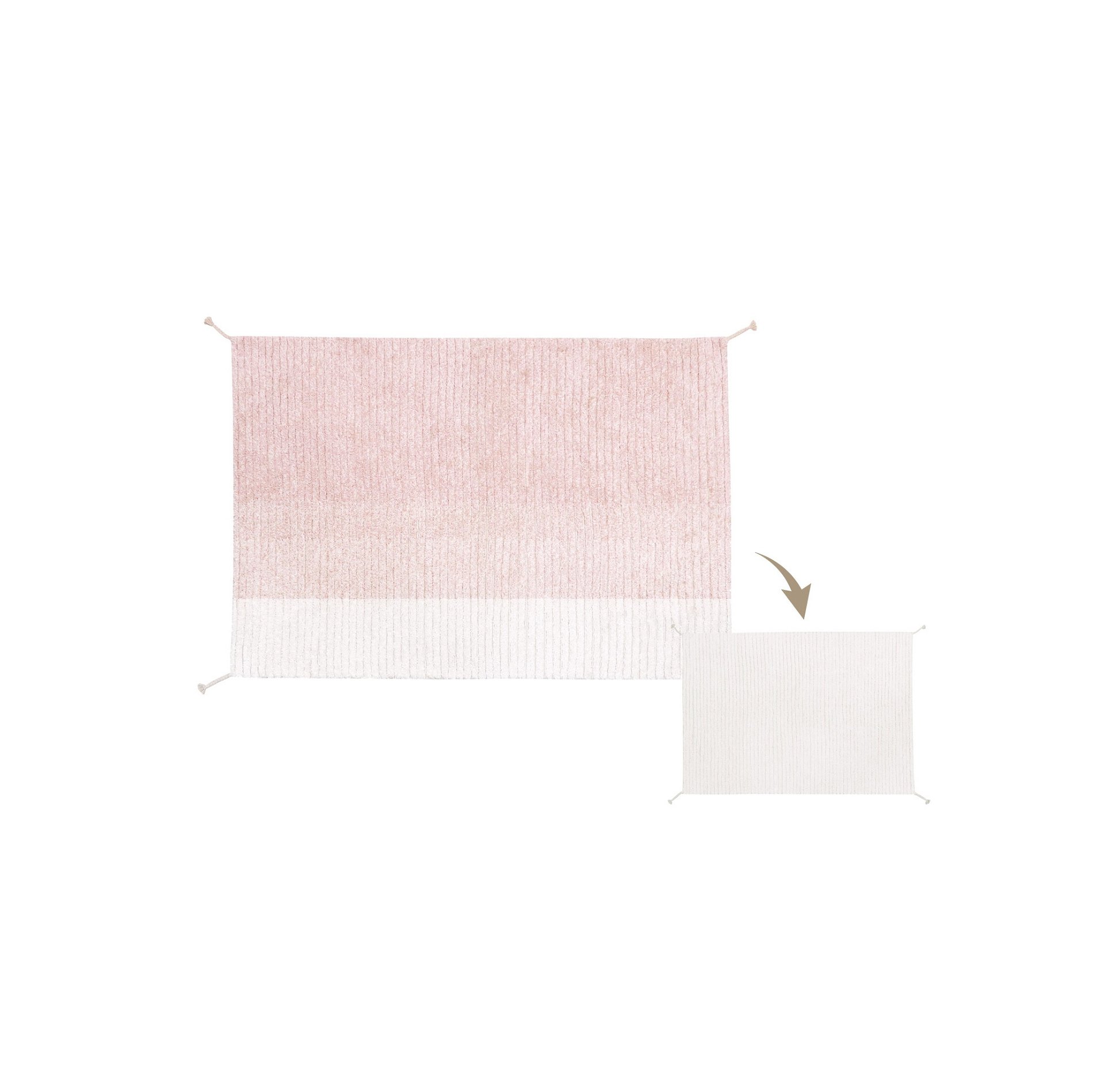 Teppich&#x20;Gelato&#x20;Pink&#x20;&#x28;wendbar&#x29;,&#x20;120x160