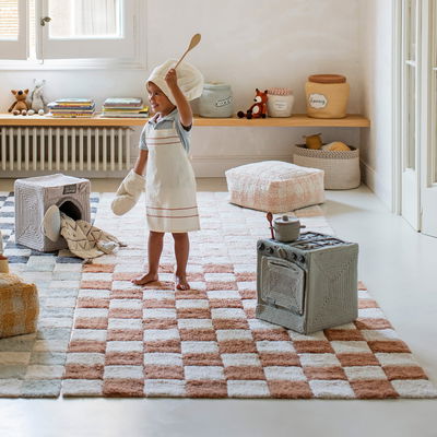Waschbarer Teppich Küchenfliesen Toffee Waschbarer Teppich Küchenfliesen Toffee