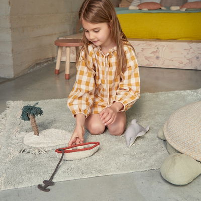 Waschbarer Teppich Meereswellen Waschbarer Teppich Meereswellen