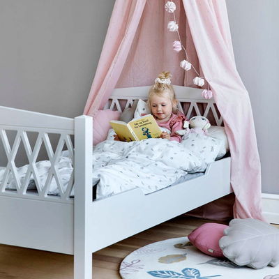 Harlequin Juniorbett in weiß Harlequin Juniorbett in weiß