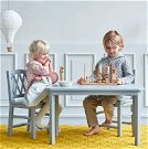 Kindersitzgruppe Harlequin, weiß (Tisch und 2 Stühle)