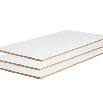Weiße Melamin Tischplatte (für E2 Tischgestell)