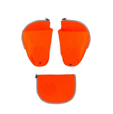 Universal Seitentaschen Zip-Set orange (für Pack, Cubo, Cubo light) für Modelle ab 2019