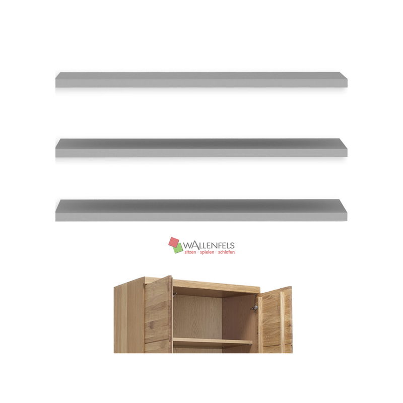 Vomika Einlegeböden 3er-Set (B 87cm), für 2-türigen Kleiderschrank  Vomika Einlegeböden 3er-Set (B 87cm), für 2-türigen Kleiderschrank