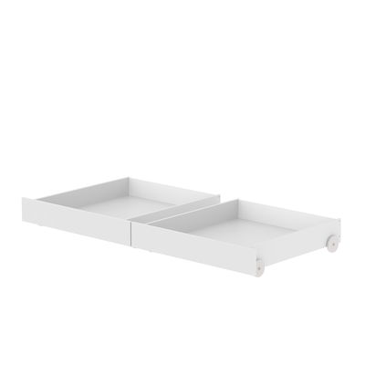Schubladenset, weiß, für Bett L 200 cm Schubladenset, weiß, für Bett L 200 cm