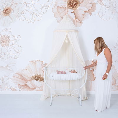 Fototapete - Oversize Poppies (Vliestapete) Fototapete - Oversize Poppies (Vliestapete)