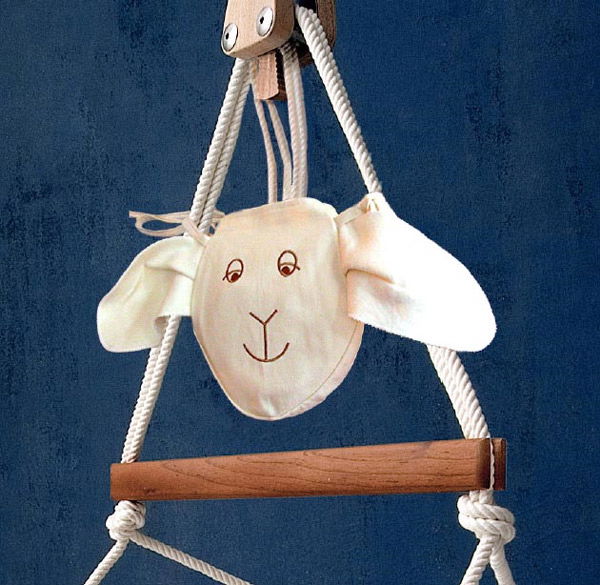 Seiltasche Schaf für Hängestuhl Seiltasche Schaf für Hängestuhl